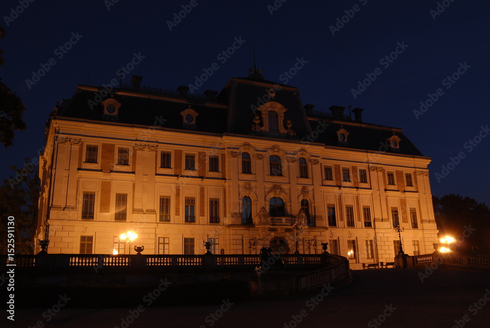 Fototapeta premium Pszczyna, Palac 1874 r.