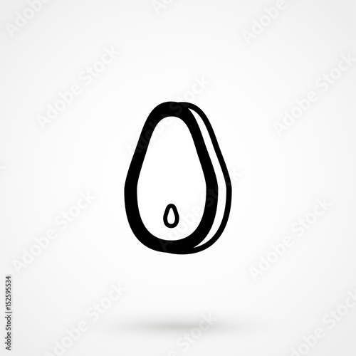Meat icon vector