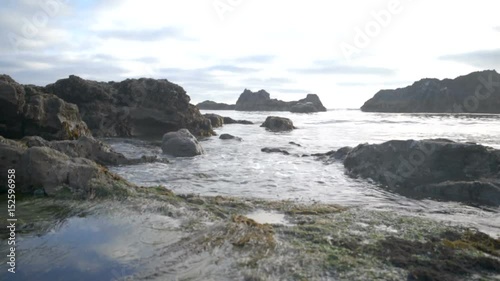 Wallpaper Mural tidal pools and a rocky coast line on the pacific northwest  Torontodigital.ca