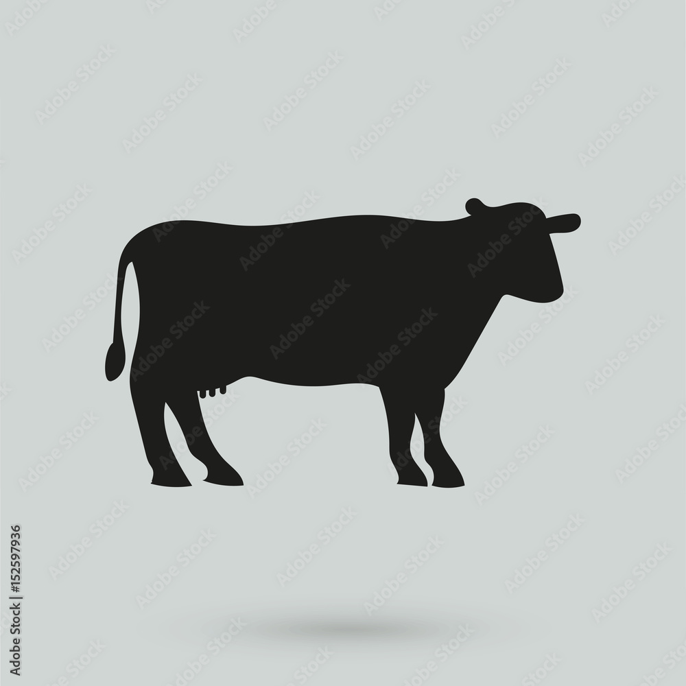 Obraz premium cow icon