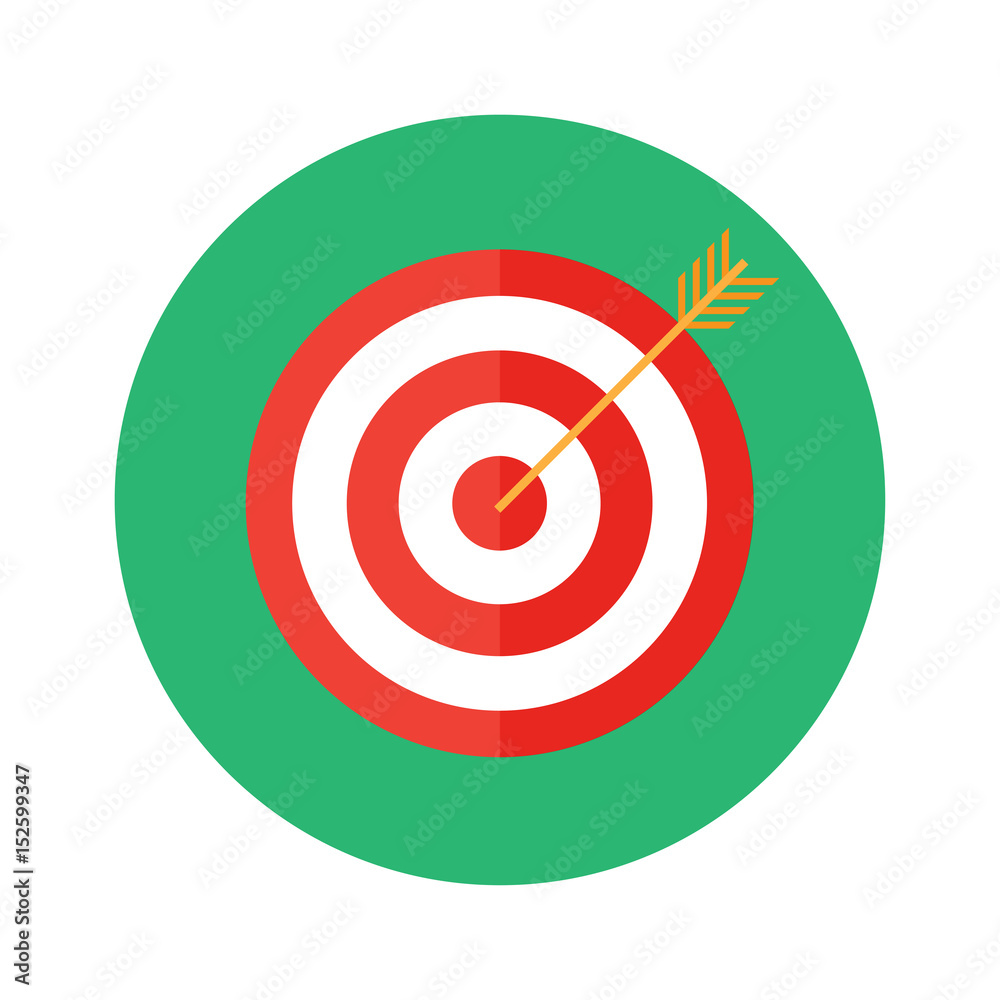 target icon. dartboard vector illustration business and marketing design concept. target icon. dartboard vector illustration business and marketing design concept.