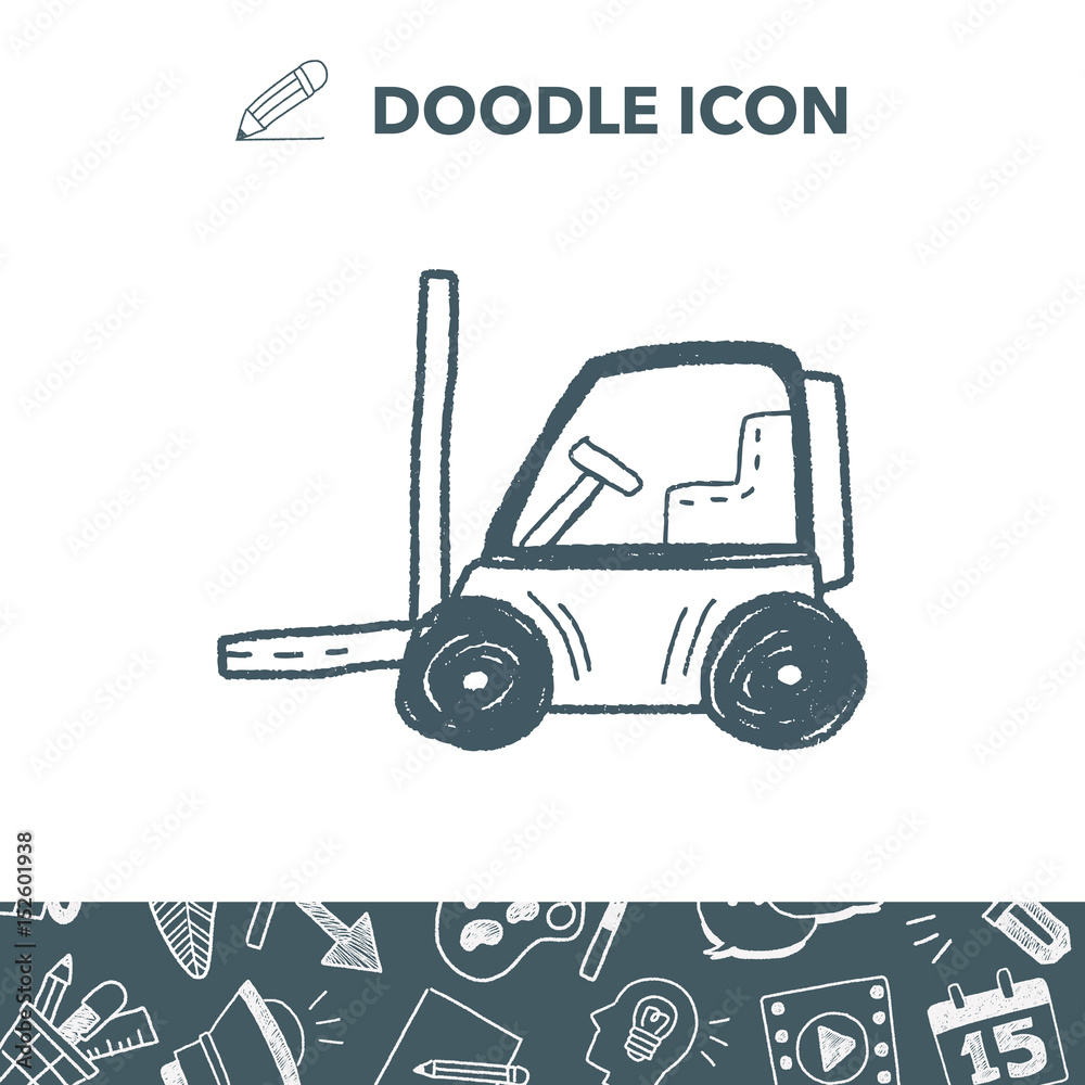 truck doodle