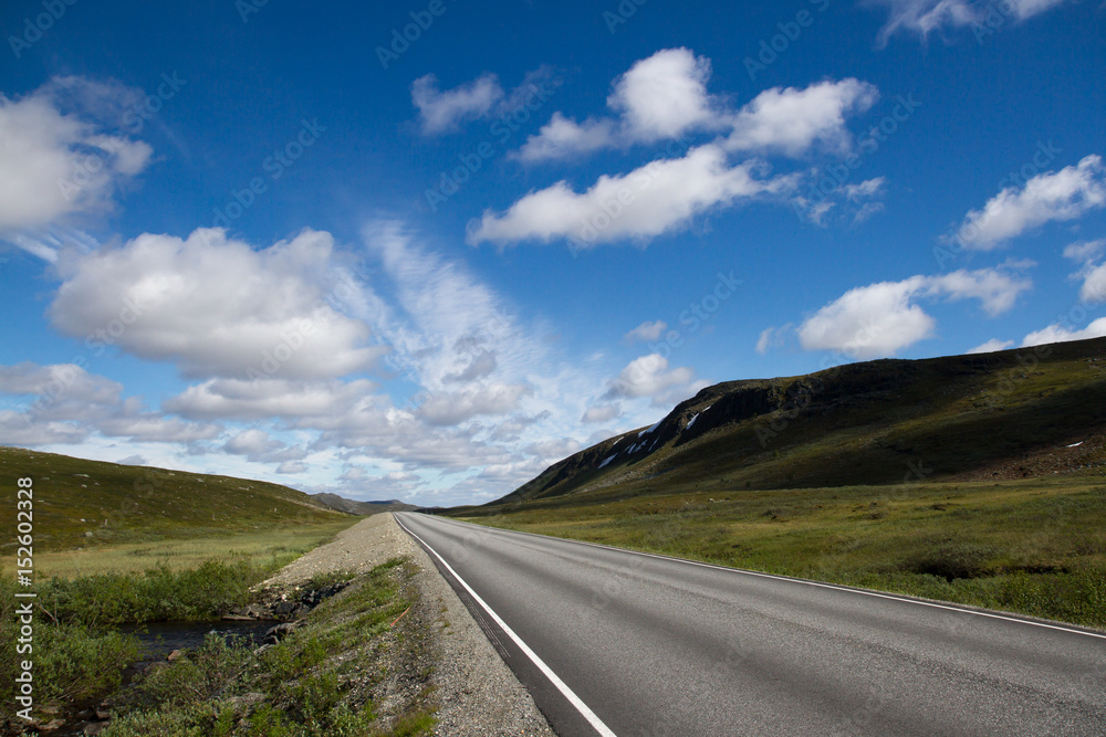 Strasse in Norwegen 