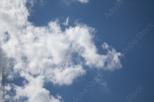 Clouds with blue sky