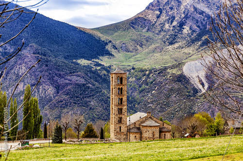 Spain Catalonia Bohi-Valley Romanesque church. photo