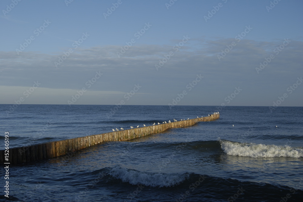 Kolobrzeg, Baltyk.