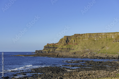 The famous Giant's Causeway