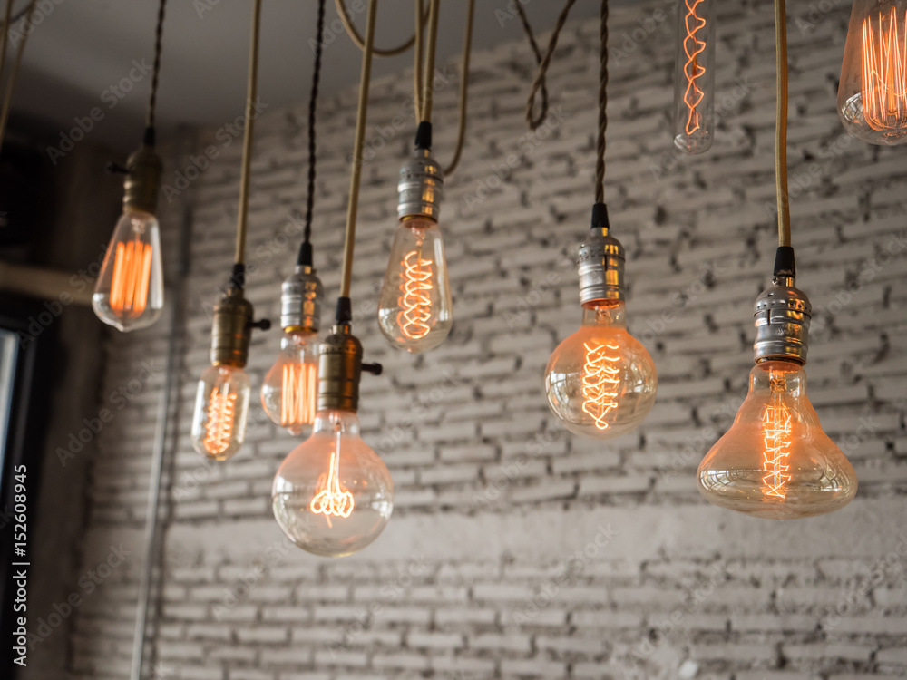 Vintage lighting decoration Stock Photo Adobe Stock