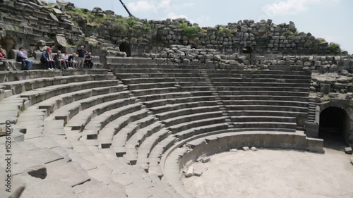 the antique theatre  and archeological site classical heritage