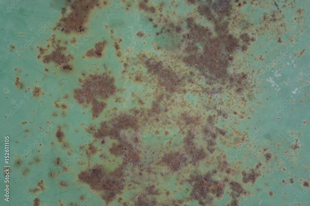 Texture sheet of iron coated with rust