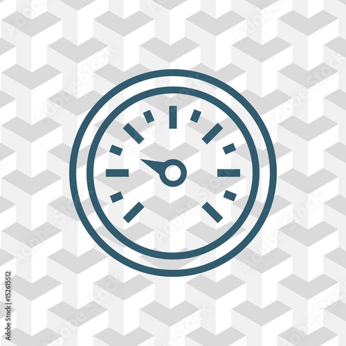 air pressure sensor icon stock vector illustration flat design