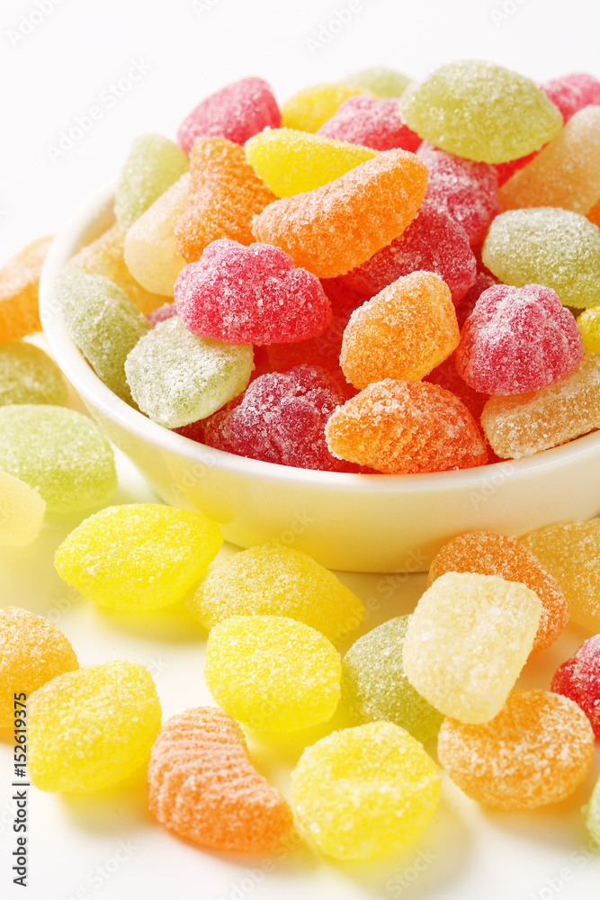 Gummy fruit candy Gummy fruit candy