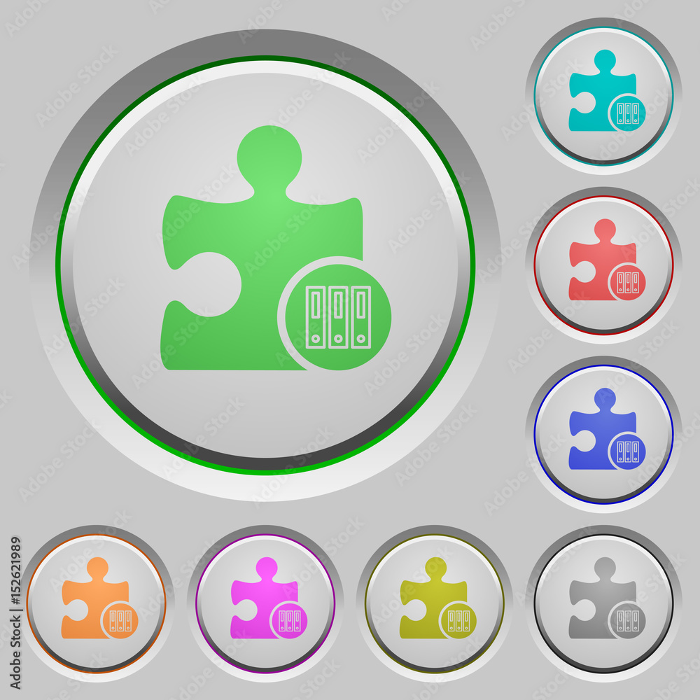 Organize plugin push buttons Organize plugin push buttons