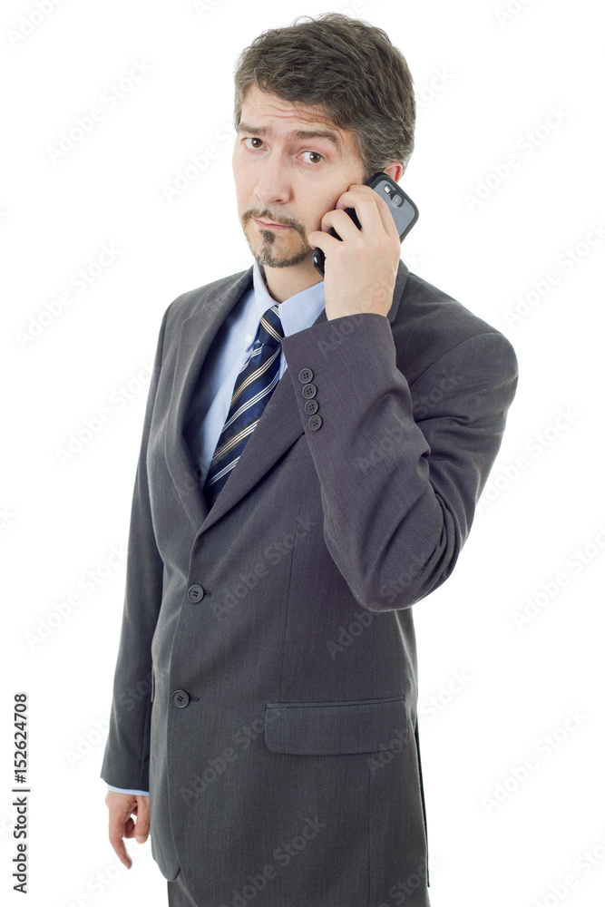 on the phone on the phone