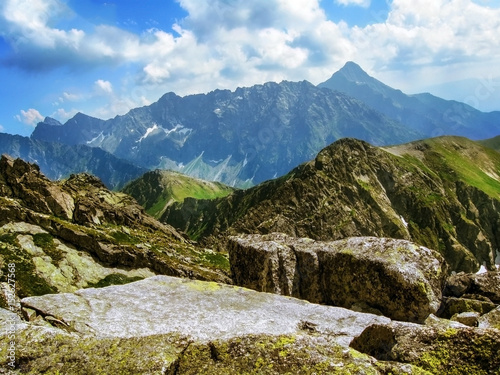 Fototapeta Naklejka Na Ścianę i Meble -  Mountain View - Hihg Tatras
