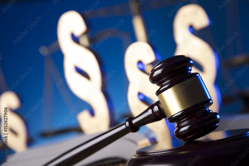 Obraz premium law and justice