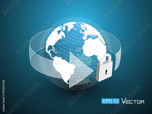 World lock security with binary code