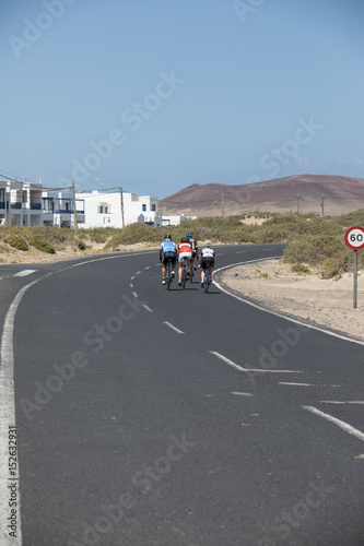 Along the seafront north of Lanzarote.