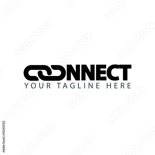 Connect Logo Design Template Elements