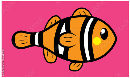cartoon fish vector