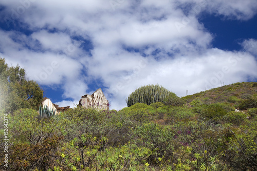 Gran Canaria, ruined house photo