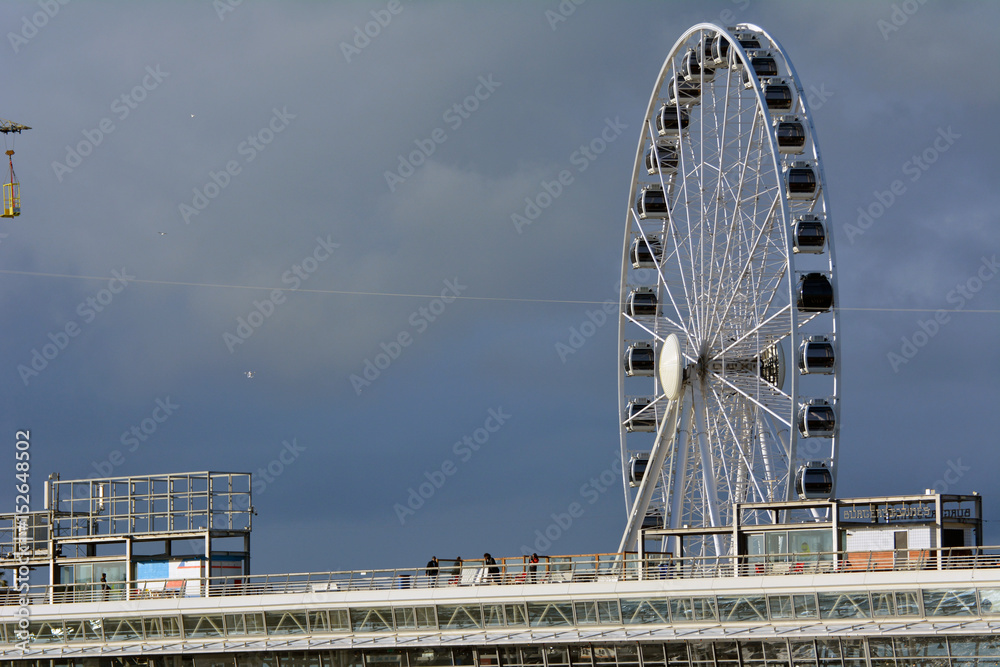 The Ferris Wheel in Hague, Netherlands
