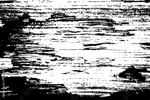 Grunge background. Grunge black and white urban vector texture template. Distress grunge texture - wood, easy to use overlay.