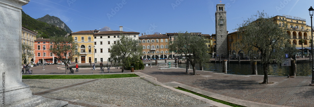 Fototapeta premium Porto di Riva del Garda 