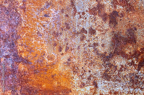 Rusted steel iron background texture