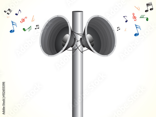 abstract artistic loud speaker background