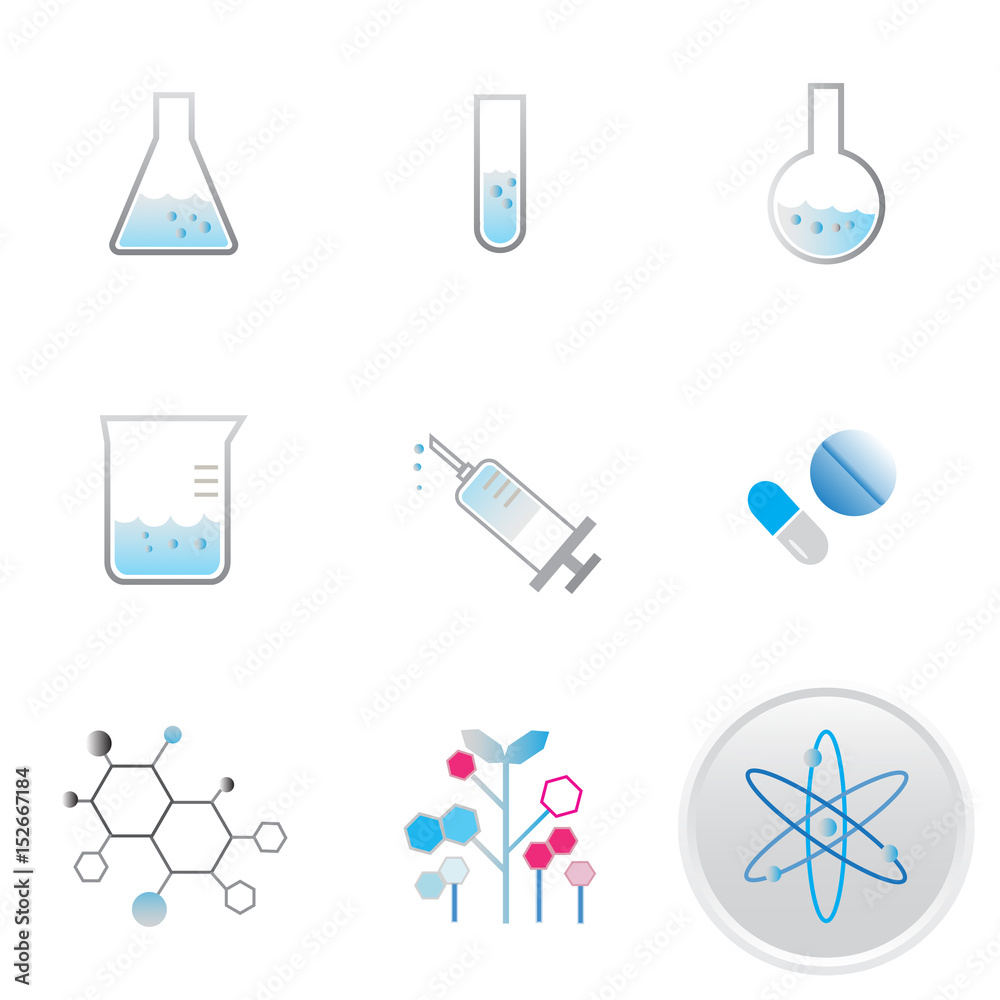 science icon vector science icon vector
