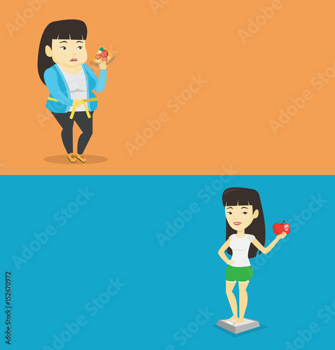 Two lifestyle banners with space for text.