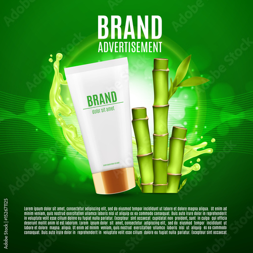 Cosmetic ads template