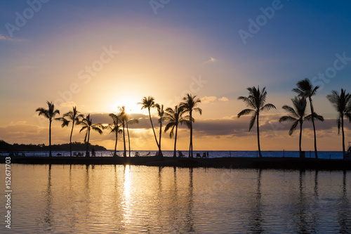Hawaiian sunset © georgeburba