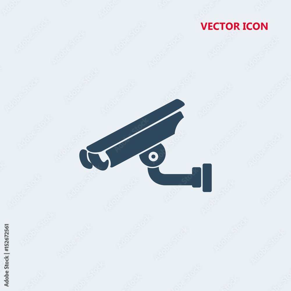 surveillance video camera vector icon surveillance video camera vector icon