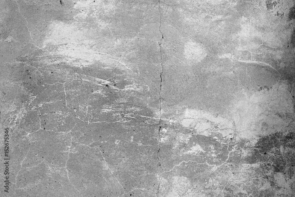 Fototapeta premium Wall fragment with scratches and cracks