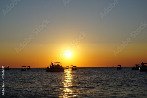 Sonnenuntergang auf Ibiza St Anton © iralex
