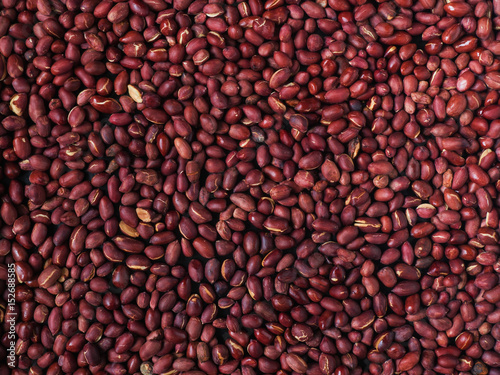 closeup of redskin roasted peanuts