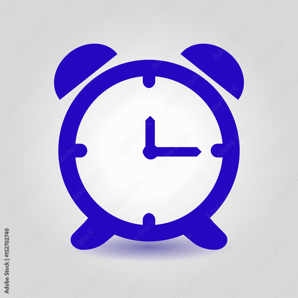 Open hours a day. Clock face. Flat design style. Open hours a day. Clock face. Flat design style.