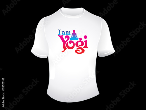 creative i am yogi tshirt