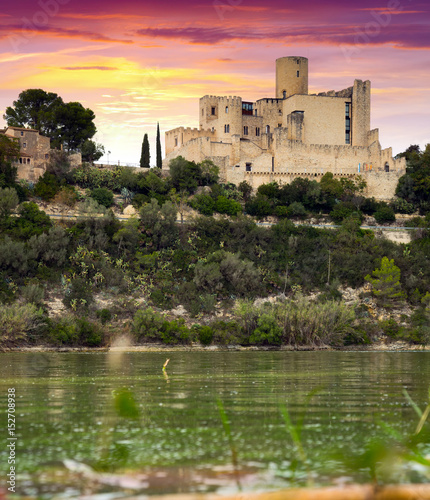 Castellet Castle view photo