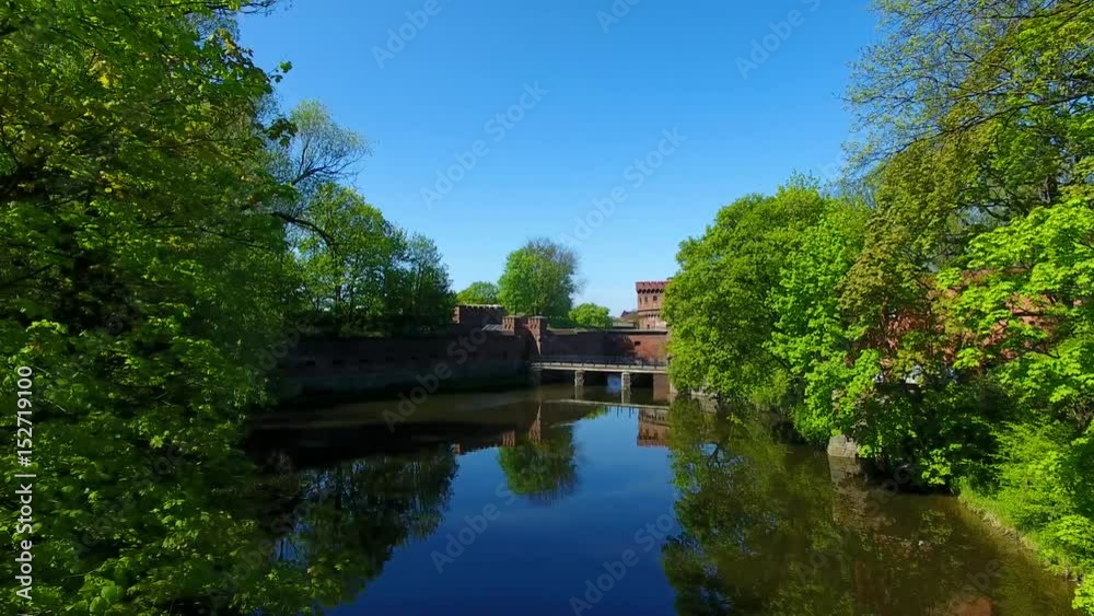 The Dohna tower, nowadays a Museum of Amber in springtime in Kaliningrad, Russia The Dohna tower, nowadays a Museum of Amber in springtime in Kaliningrad, Russia