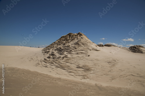 Fototapeta Naklejka Na Ścianę i Meble -  Sand, dunes and blue sky