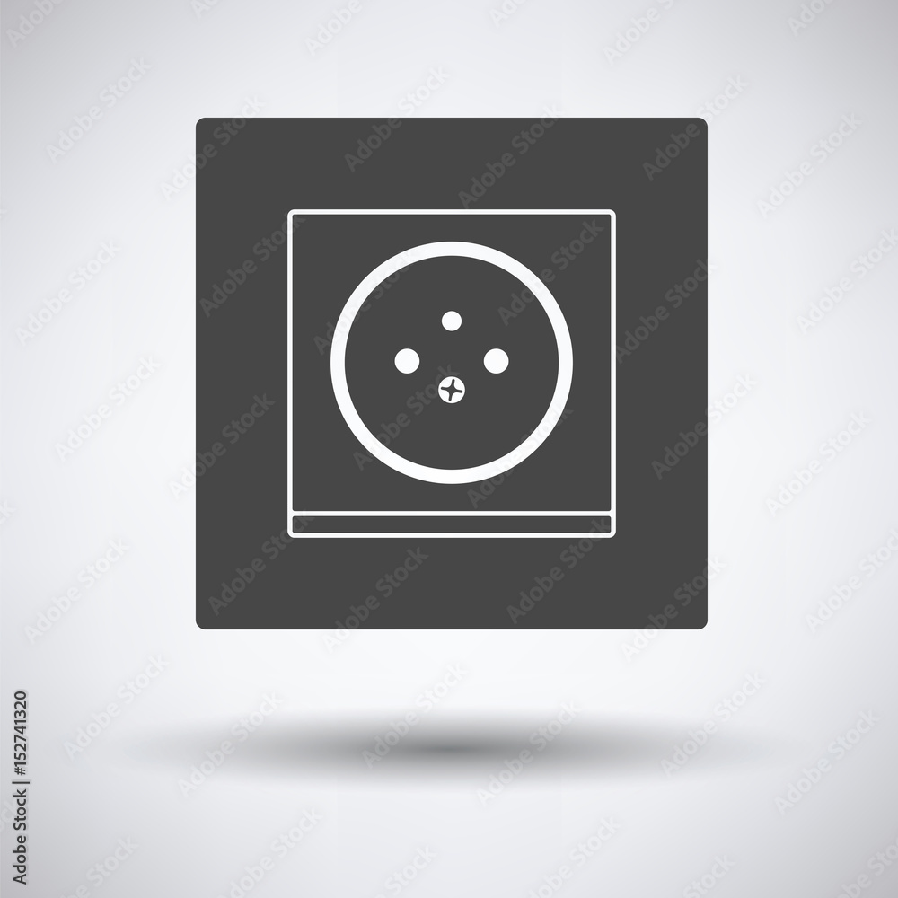 France electrical socket icon France electrical socket icon