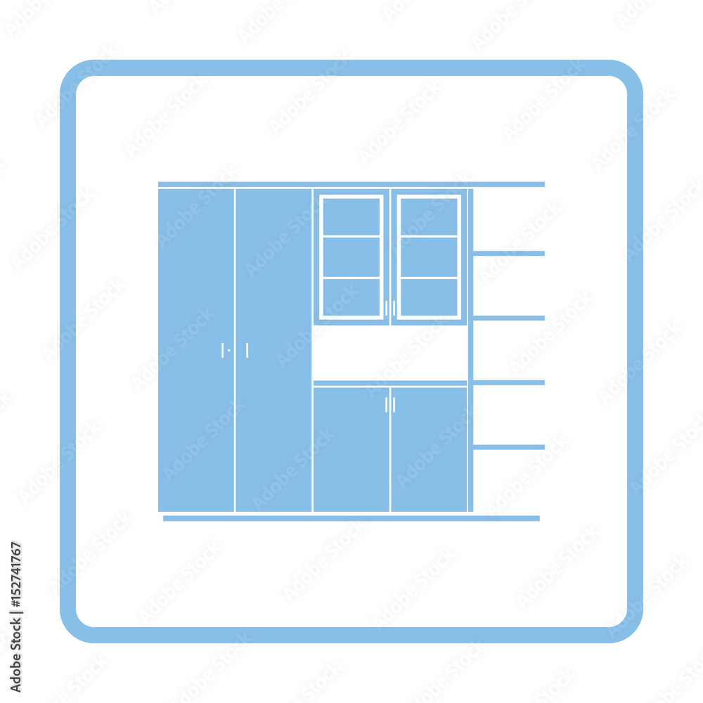 Office cabinet icon Office cabinet icon