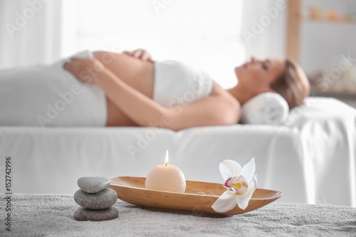 Beautiful spa composition a...
