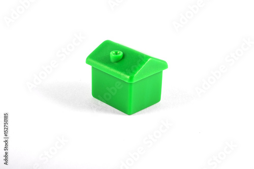 Green Coloured Toy House photo