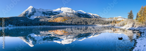 Colorado Autumn Color at Lost Lake on Kebler Pass photo