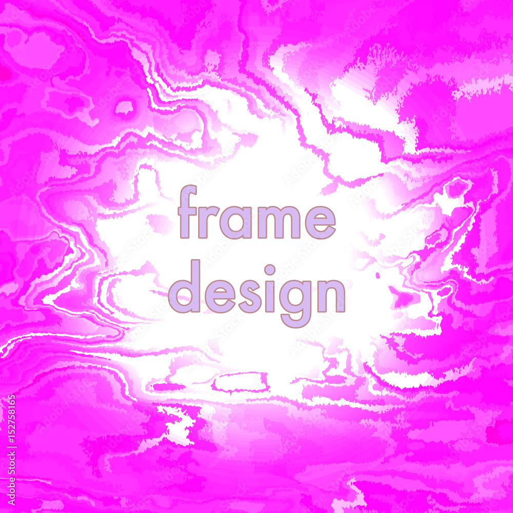 Vintage grunge pink frame design, modern stylized background. Stock ...