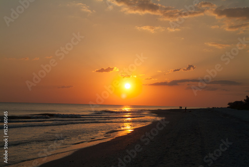 sunset over Fort Myers Beach FL 